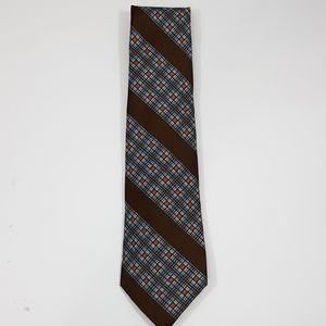 Men Thomaston Necktie Brown Blue Orange (256)